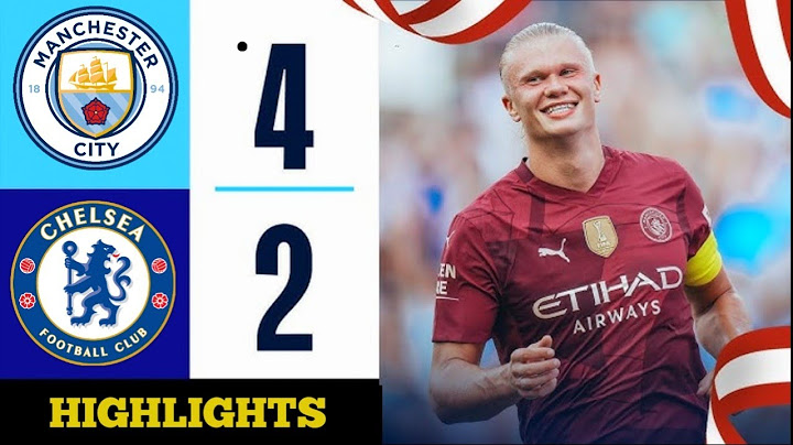 MAN CITY 4-2 CHELSEA | HIGHLIGHTS | HAALAN HITS HAT-TRICK