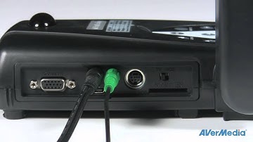 AVerVision 355AF Training Video - One touch Audio Video Recording with no PC required!