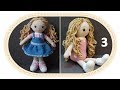 Вязаная кукла крючком Розали, часть 5 (Тело, ч3). Crochet doll Rosalie, part 5 (body, p3).