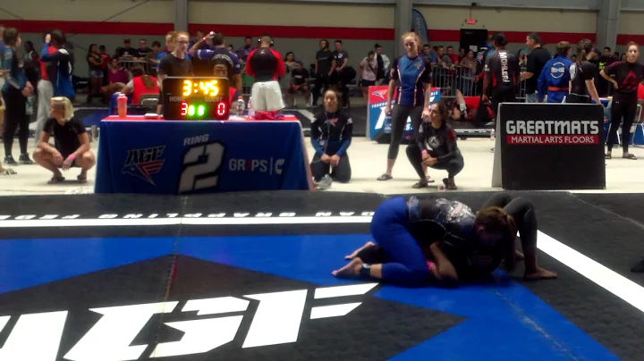Team Ironside's Catherine Dougan. AGF nogi, 1st ma...