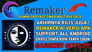 Aplikasi Remaker Ai versi Apk | Download face swap ai multiple face 2024 | aplikasi swap face foto screenshot 4