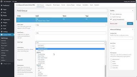 ACF Extended: Post Field