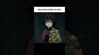 Relatives comes to visit (pt-2)🔪#fypシ #demonslayer #trend #kny #anime #shortsfeed @Mikatsu_San