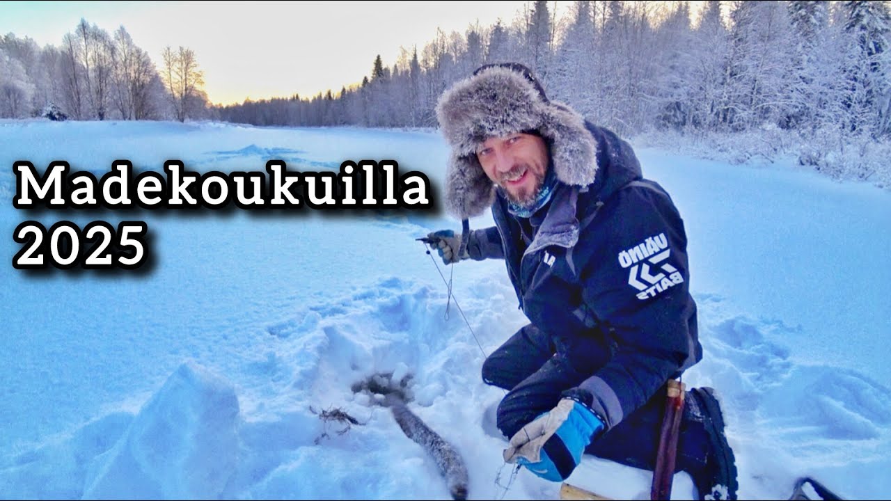 Koukkukalastusta - Madepilkkipaikan etsimistä