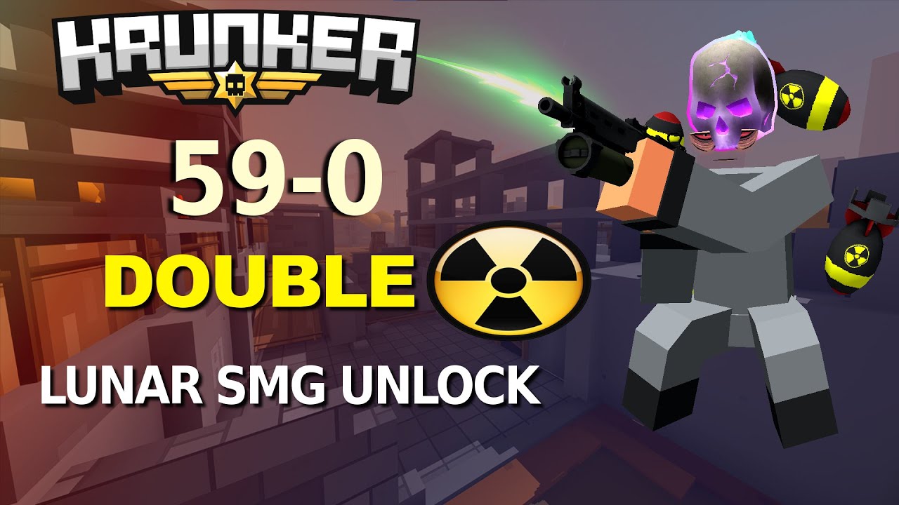krunker 59-0 Double nuke smg lunar eclipse unlock (1hp survive)