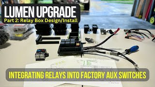 Lumen Upgrade Part 2: Integrating relays into Factory Ford Aux Switches #diodedynamics #fordraptor