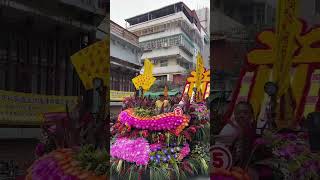 Chinese Taoist Parade. In Taipei 101.