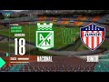 Nacional Vs. Junior - Copa BetPlay | EN VIVO