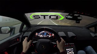 Lamborghini Huracán STO - Test Drive through Maranello's Hills (4K POV) - 640 HP TRACK MONSTER