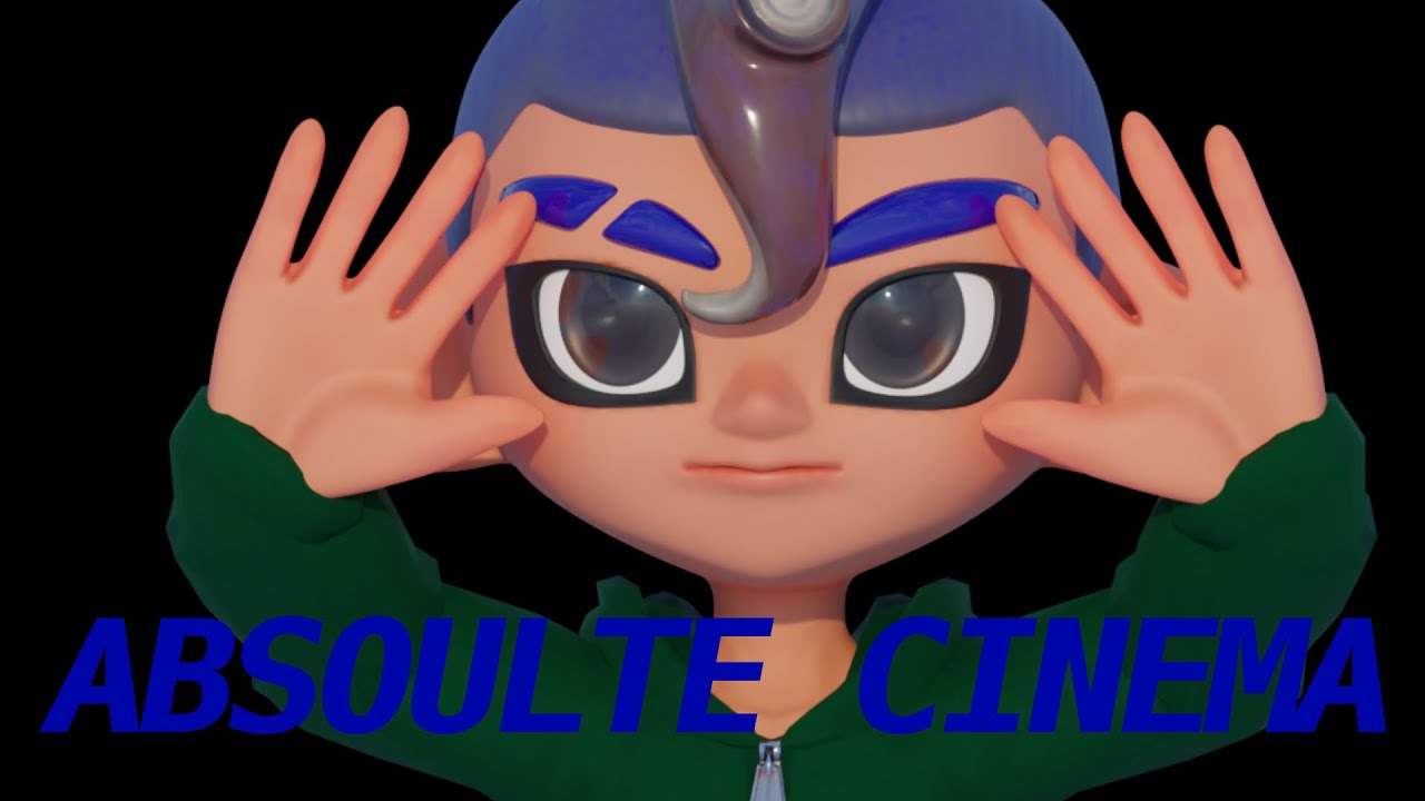 Splatoon Blender Animation - First Animation Tests