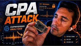 ChipWhisperer Analyzer CPA Attack - Crack AES Keys