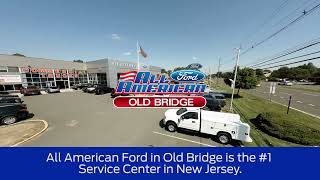 All American Ford in Old Bridge Service Center - #1 in New Jersey!
