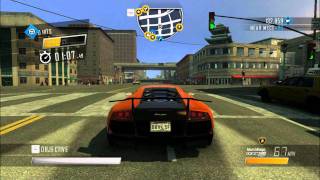 Driver San Francisco Gameplay - Drive 2500m in 90 seconds NO HITS (Speed Dare)