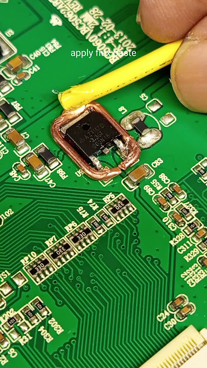 HOW TO REMOVE REGULATOR IC AZ111D 3V3