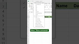 HOW TO CREATE ENTRY FORM IN EXCEL #yt #shorts #excel #data #dataentry #spreadsheet #dataformatting