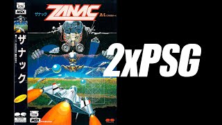 I have released 2xPSG version - MSX ZANAC.