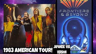 JOURNEY! FRONTIERS AND BEYOND! AMERICAN TOUR 1983! ORIGINAL VHS! RARE JAPANESE VERSION!