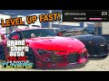 FASTEST Way To Earn Reputation Levels in GTA 5 Online Los Santos Tuners DLC (REP Guide)