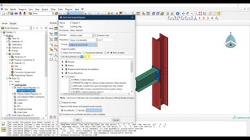 #12 ABAQUS Tutorial: Setting field and history outputs