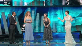 Sanremo 2017 -  Giusi Buscemi, Diana Del Bufalo e Alessandra Mastronardi