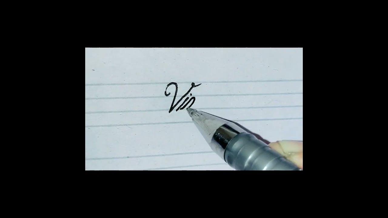 Name of Vincent write ️ in beautiful cursive style.||. Comment your ...