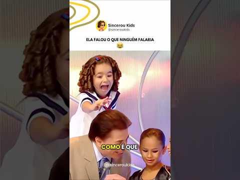 Maisa perguntou se Silvio Santos usava peruca 😂