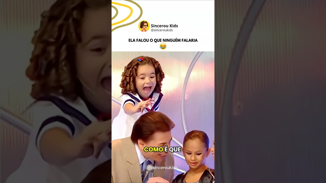 Maisa perguntou se Silvio Santos usava peruca 😂