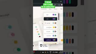 Multiple themes in nextjs #javascript #nextjs #reactjs #coding #webdesign #daisyui #theming #css Information