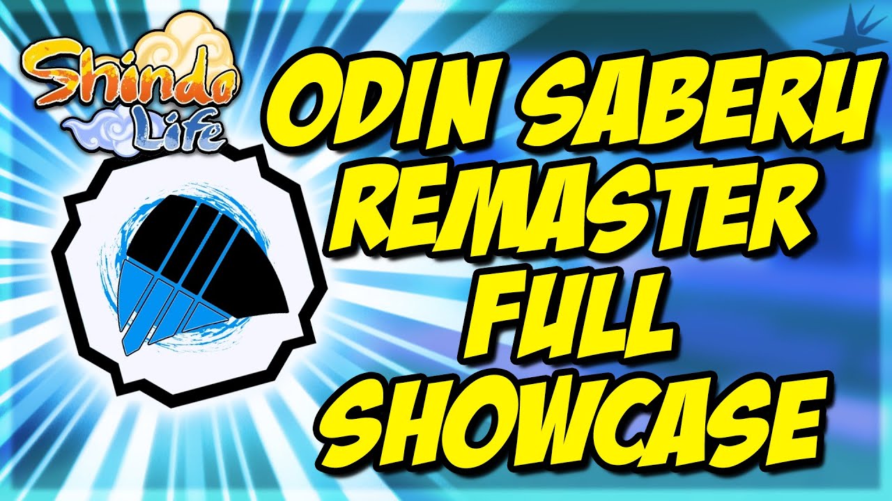 Max* ODIN-SABERU FULL SHOWCASE! (Shindo Life) - BiliBili