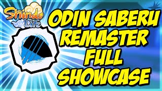 *NEW* ODIN SABERU REWORK *FULL* SHOWCASE | ODIN SABERU REMASTER | SHINDO LIFE | RELLGAMES