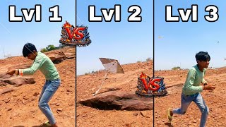 EXTREME WIND KITE CHALLENGE: तेज़ हवा में ज़मीन के पास से खतरनाक CUT निकाला! 😱