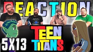 Teen Titans 5x13 FINALE REACTION!!