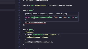 Automatically fix ESLint code validation errors in Visual Studio Code