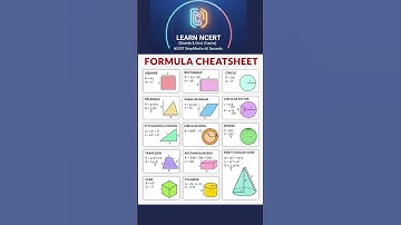 Mensuration 2D all important formulas | #maths #mensuration #ssc #railway