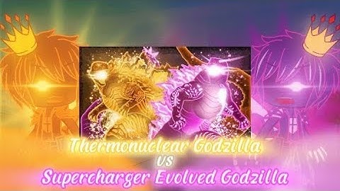 Kaijus React a Thermonuclear Godzilla vs Supercharger Evolved Godzilla @slick4785