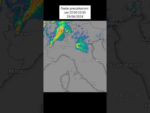 Temporali al Nord