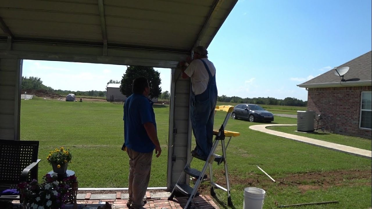 Ep. 91 Barn Project Running Electricity to the Gazebo YouTube
