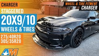 Charger Staggered 20X910 27540R20 & 30535R20 W&T Fitment