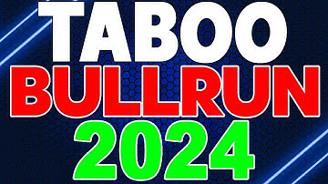 TABOO TOKEN BULLRUN IN 2024 WILL SURPRISE YOU - TABOO PRICE PREDICTION & ANALYSES