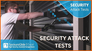 Seceuroglide Roller Door Attack Test Video - The Garage Door Centre
