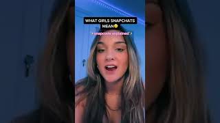 Have You Ever Gotten A Snapchat From A Girl?