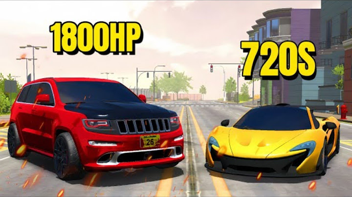 RETAMOS UN 720S CON UNA TRACKHAWK DE 1800HP | Car parking multiplayer