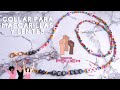 Como hacer un collar para mascarilla 😷 | lentes 🕶 | How to make a mask holder necklace ✅