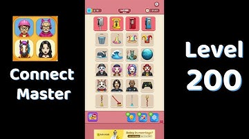 Connect Master Level 200 Walkthrough 🧩 | Match Puzzle | Puzzle Solutions & Tips | Go Answer