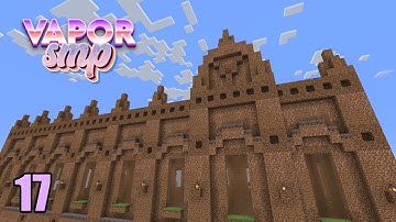 I Built a Factory Using Only Dirt! - Vapor SMP - Episode 17