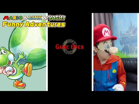 The Funny Adventures of Mario & Link ＆ Yoshi 🤣 ＃3228