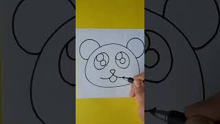 Como Desenhar Um Panda Fofo E Bonito