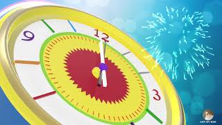 Happy New Year Clock Countdown Clock Clock Background Countdown 2023