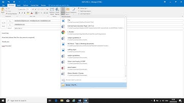 Office Data Processing L4 (Outlook - Creating a new email - Topic 5.4) - Mrs. L. Stander