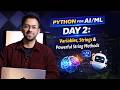 Python for AI/ML Day 2: Variables, Strings & Powerful String Methods
